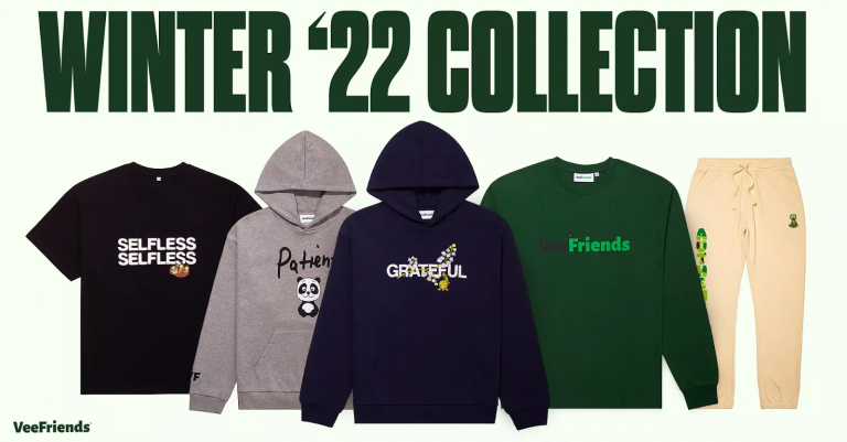 Veefriends Winter ’22 Fashion Line Is Live!