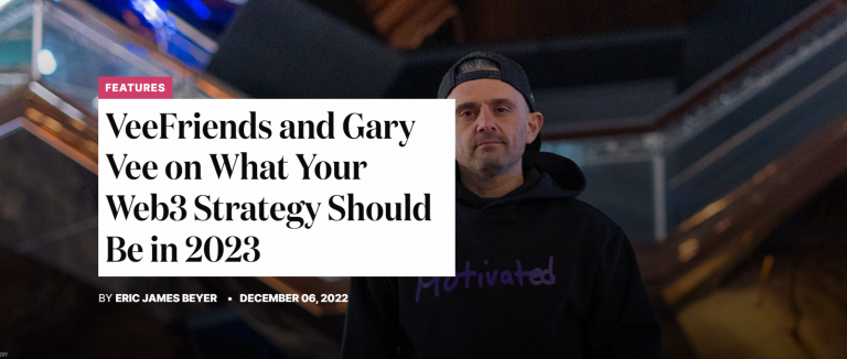 VeeFriends and Gary Vee on What Your Web3 Strategy Should Be in 2023