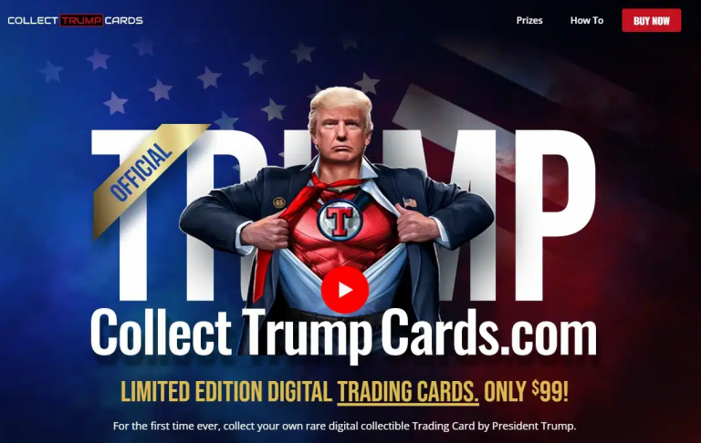 Donald Trump Just Announced A Trading Card NFT Collection