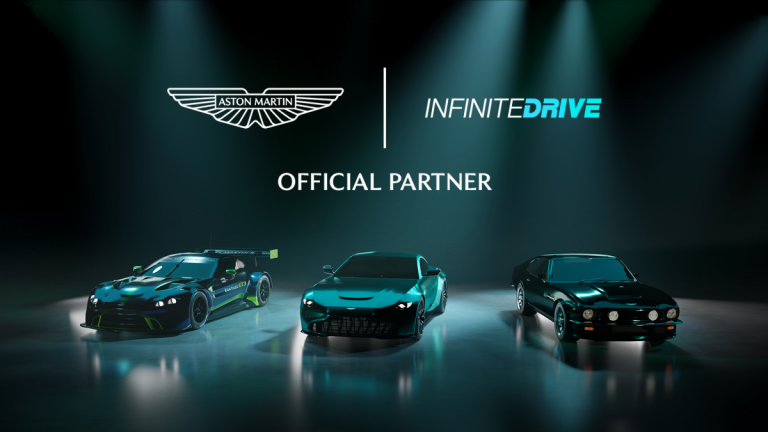 Infinite Drive Boasts The First Raceable Aston Martin NFT Cars