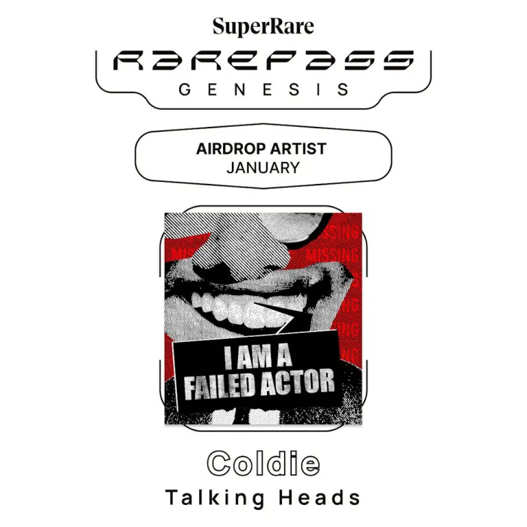 SuperRare Present’s Coldie’s ‘Talking Heads’ NFTs For RarePass Holders