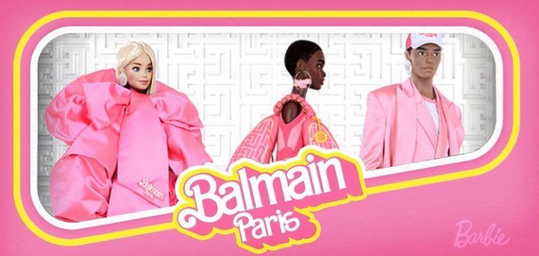 Barbie Partners with Balmain to Launch NFT and Fashion Collection