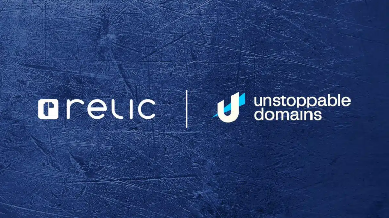 Unstoppable Domains Launches Its Answer To POAP: Relic NFT Smart Tickets