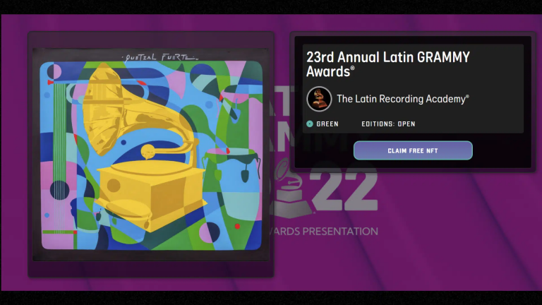 Latin GRAMMY Awards and OneOf Announce Debut NFT Collab